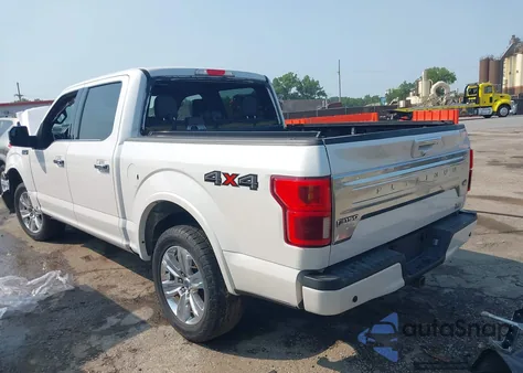 2018 Ford F-150 Platinum from USA, damaged, VIN 1FTEW1EG9JFE04221